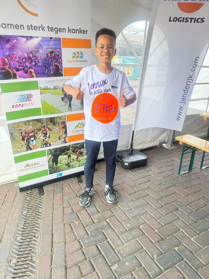 Shirt voor een goed doel, voorkant