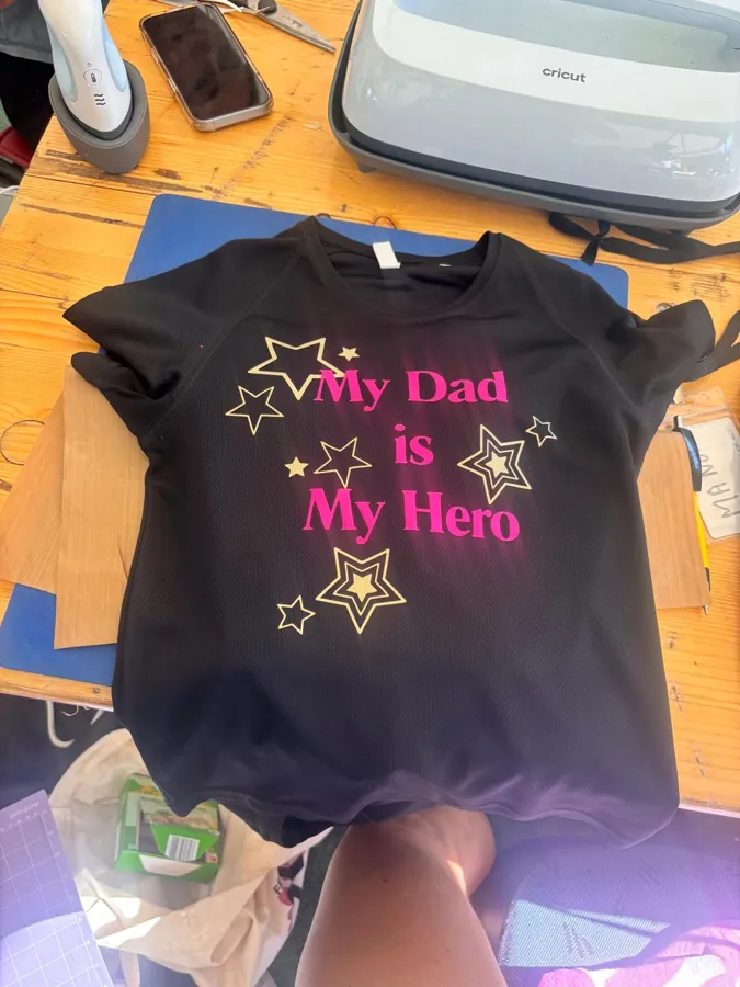 Shirt met de tekst My Dad is my Hero