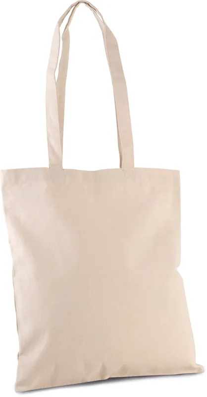 Klassieke shopper van biologisch katoen in Metal Grey