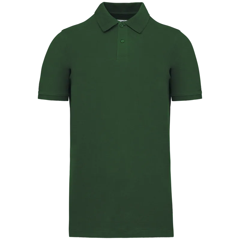 Piqué-herenpolo Bio180 in Forest Green