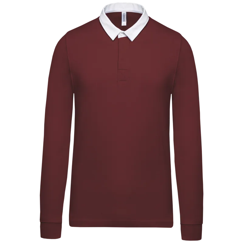 Rugbypolo in Wine / White