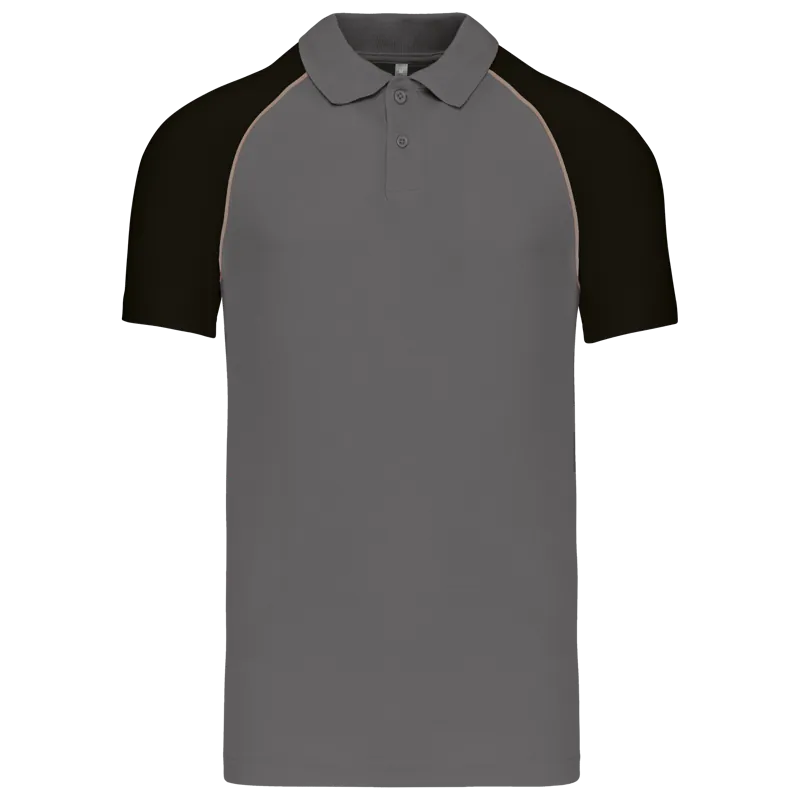 Polo baseball in Slate Grey / Black