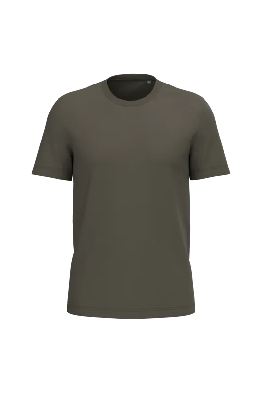 Heren T-shirt Bio150 IC in Dark Khaki