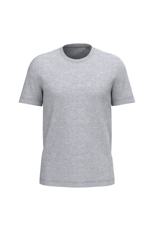 Heren T-shirt Bio150 IC in Oxford Grey