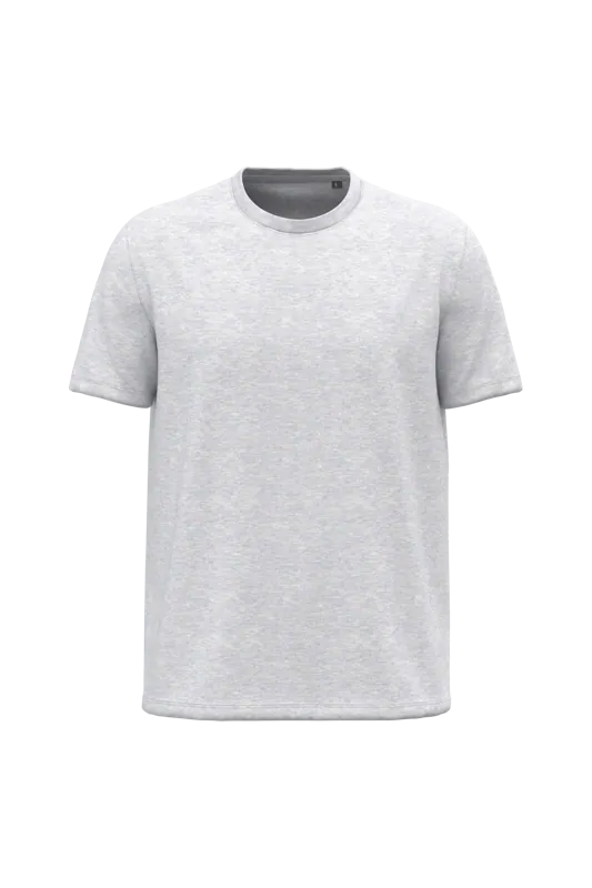 Heren T-shirt Bio150 in Ash Heather