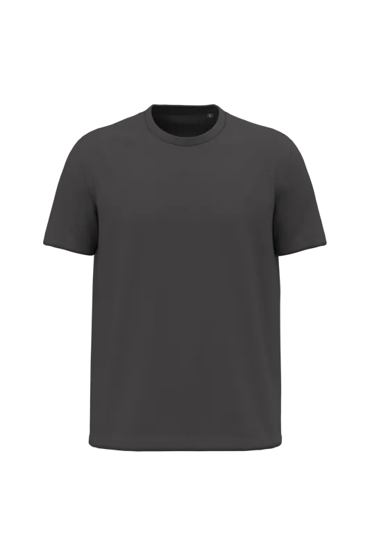 Heren T-shirt Bio150 in Dark Grey