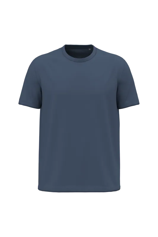 Heren T-shirt Bio150 in Deep Blue