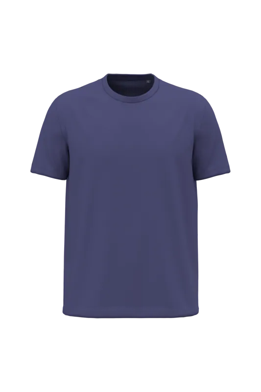 Heren T-shirt Bio150 in Deep Purple