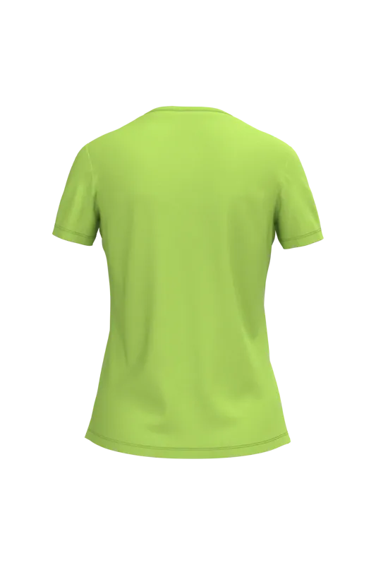 Dames T-shirt Bio150 IC in Lime, achterkant