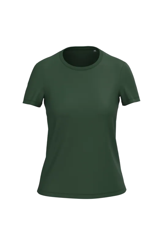 Dames T-shirt Bio150 IC in Forest Green