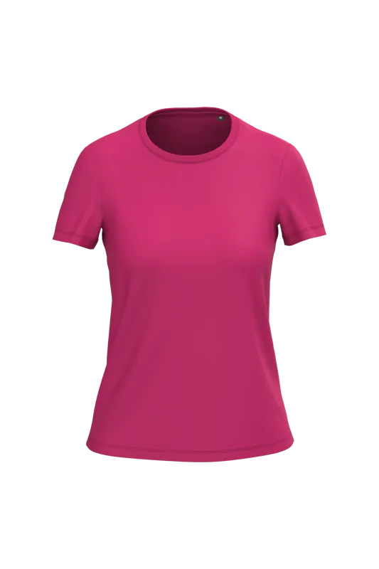 Dames T-shirt Bio150 IC in Fuchsia