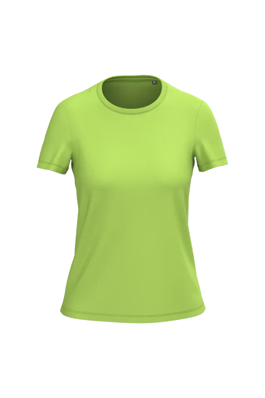Dames T-shirt Bio150 IC in Lime