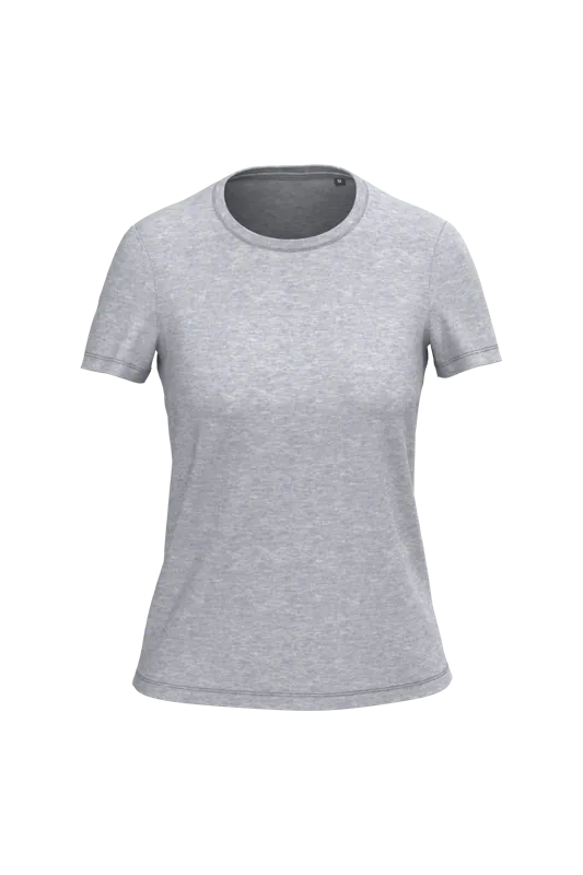Dames T-shirt Bio150 IC in Oxford Grey