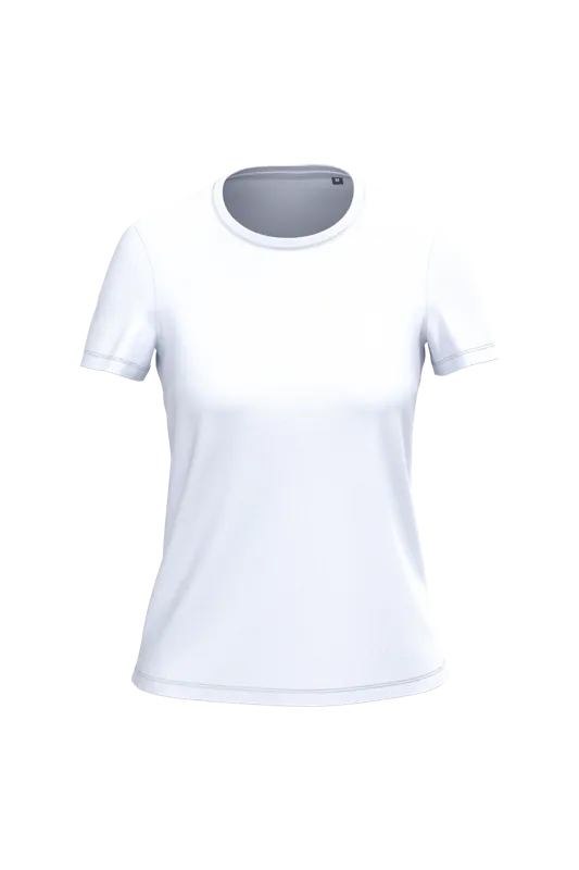 Dames T-shirt Bio150 IC in White