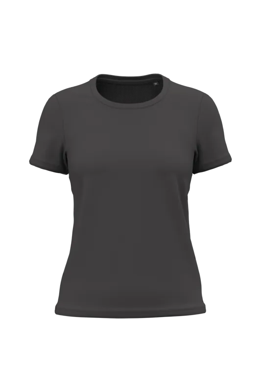 Dames T-shirt Bio150 in Dark Grey