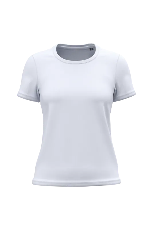 Dames T-shirt Bio150 in White