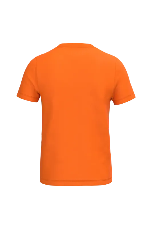 Kinder T-shirt Bio150 IC in Orange, achterkant