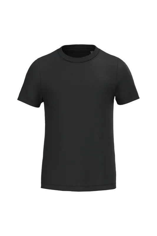 Kinder T-shirt Bio150 IC in Black