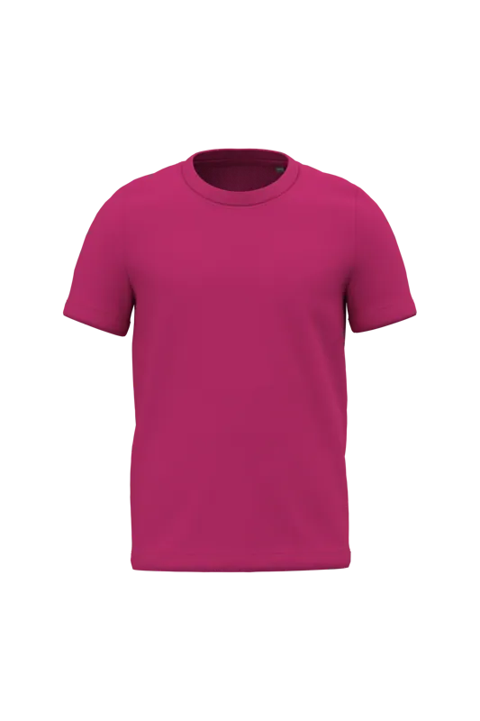 Kinder T-shirt Bio150 in Fuchsia