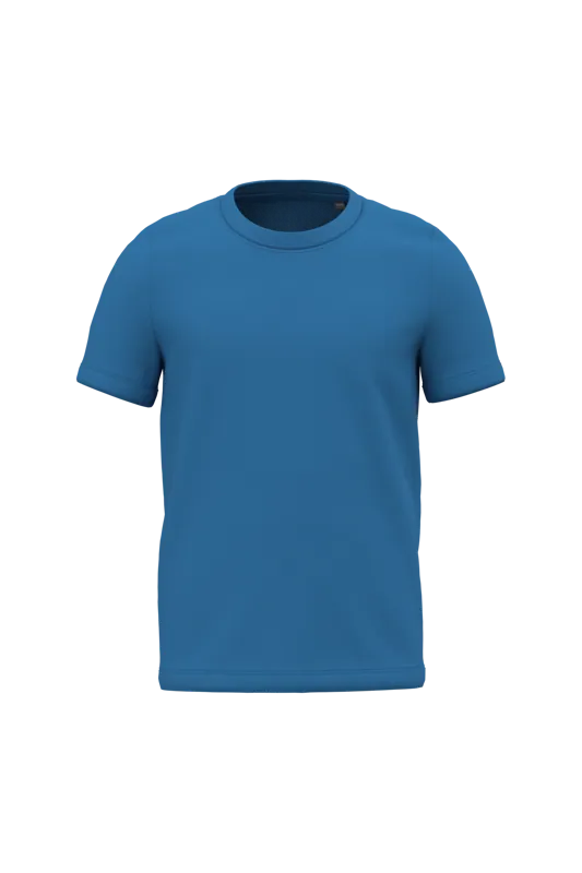 Kinder T-shirt Bio150 in Light Royal Blue