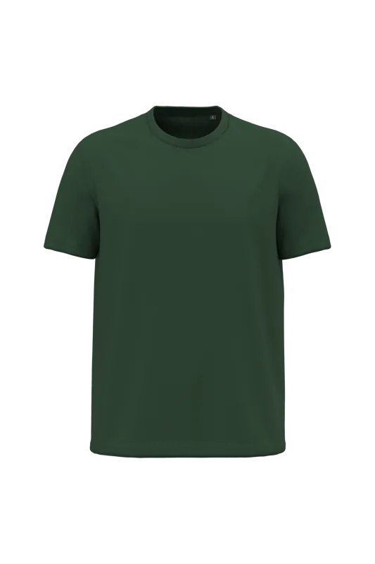 Heren T-shirt Bio190 in Forest Green