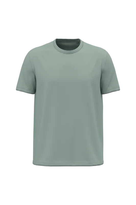 Heren T-shirt Bio190 in Sage