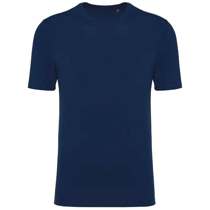 T-shirt ronde hals met korte mouwen uniseks in Navy