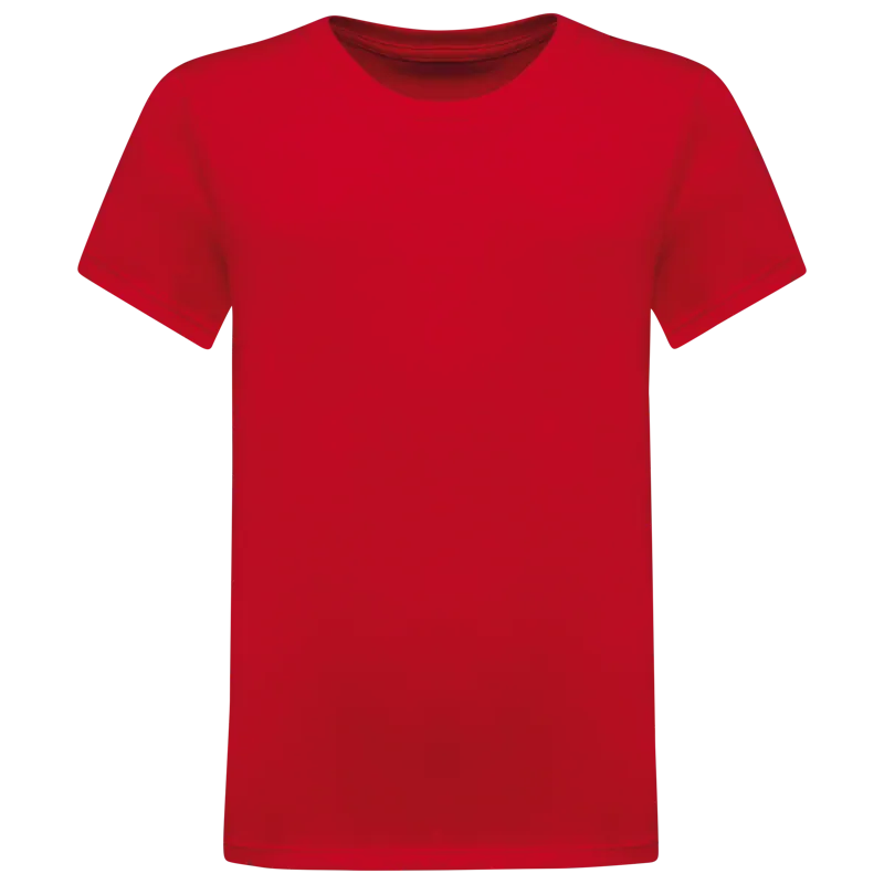 T-shirt ronde hals kinderen in Red