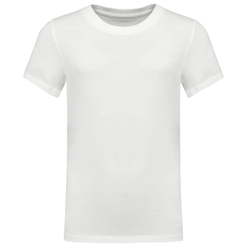 T-shirt ronde hals kinderen in White