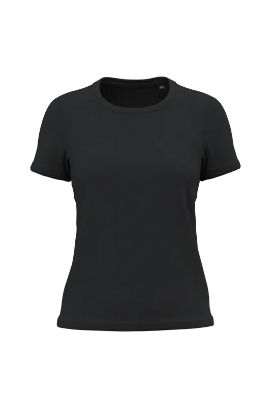 Dames T-shirt Bio190 IC in Black