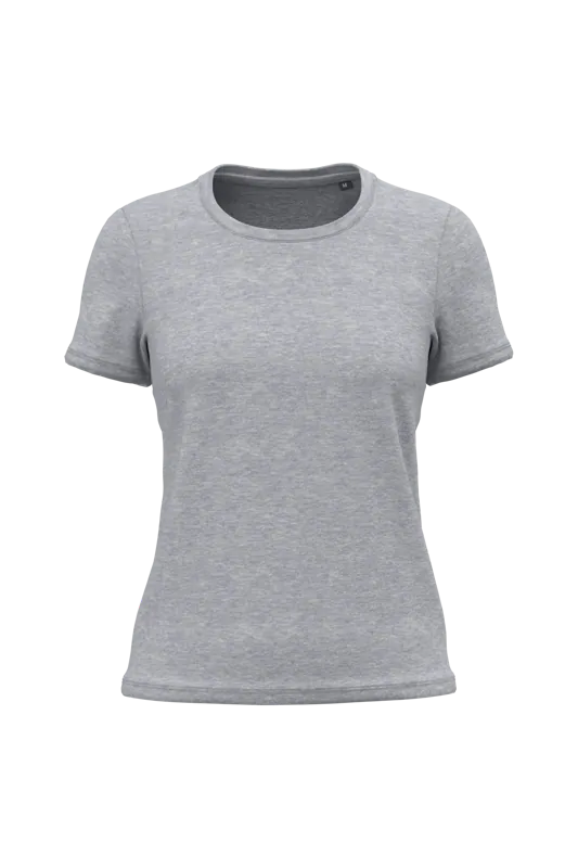 Dames T-shirt Bio190 IC in Oxford Grey