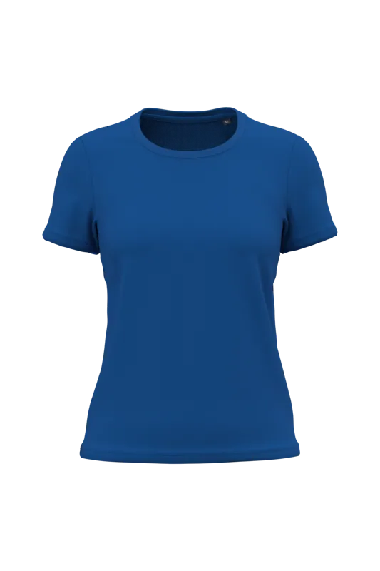 Dames T-shirt Bio190 in Royal Blue