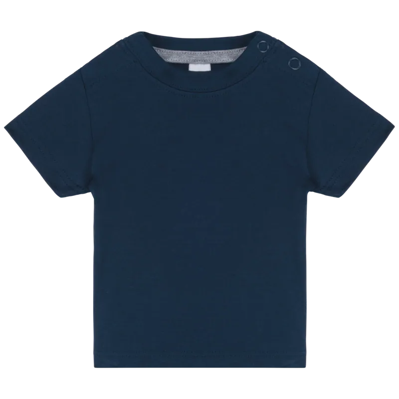 Baby-T-shirt korte mouwen in Navy