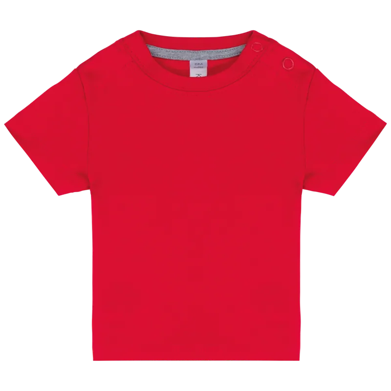 Baby-T-shirt korte mouwen in Red