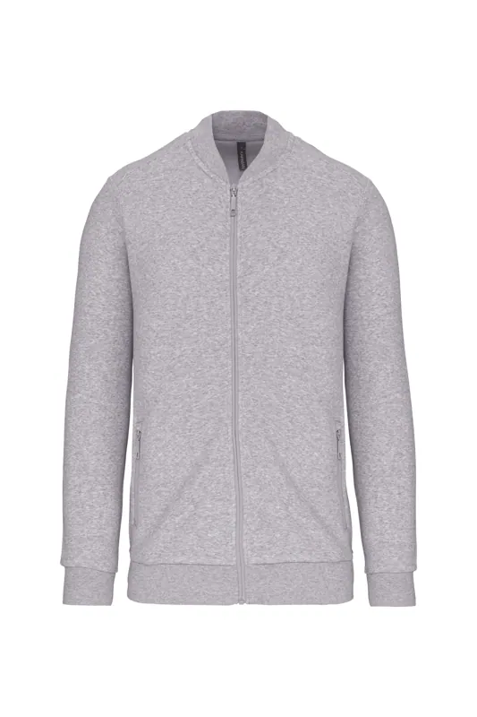 Sweatvest in Oxford Grey