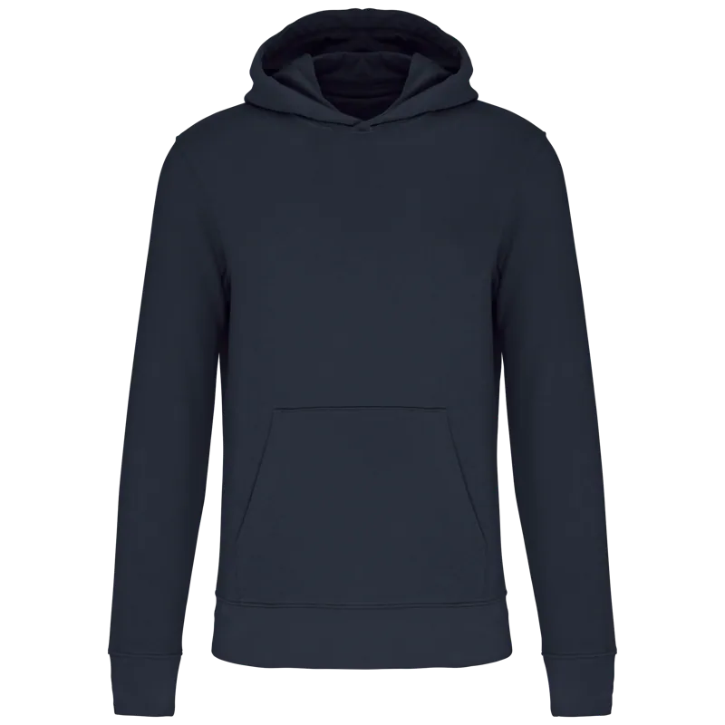 Ecologische kindersweater met capuchon in Navy