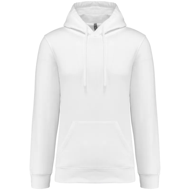 Sweater met capuchon 80/20 uniseks in White