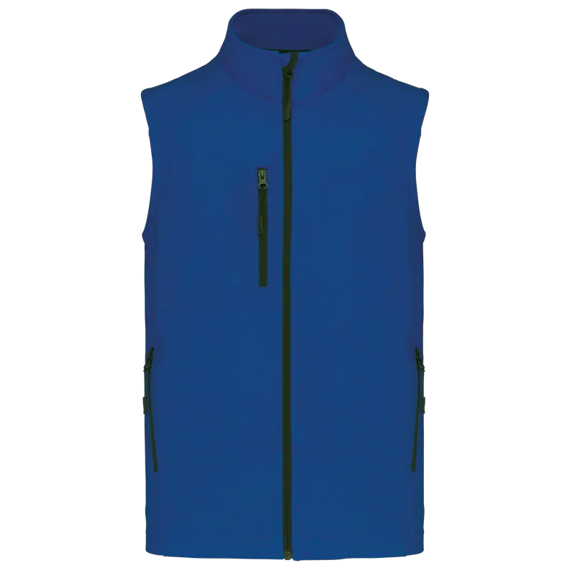Softshell bodywarmer in Dark Royal Blue