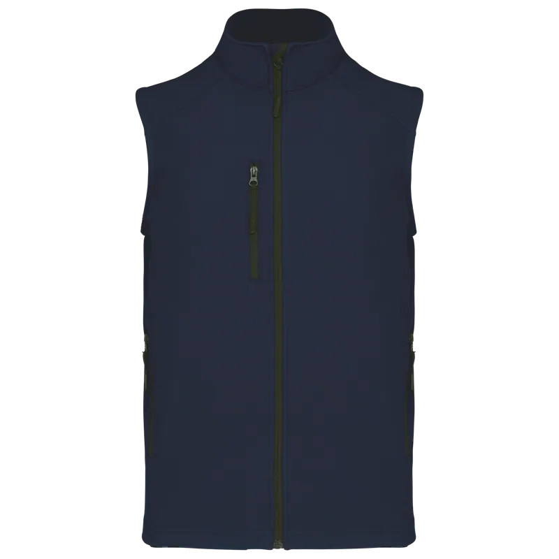 Softshell bodywarmer in Navy