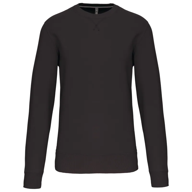 Sweater met ronde hals in Dark Grey