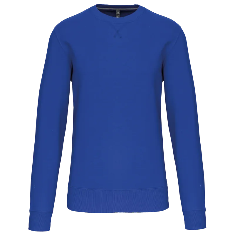 Sweater met ronde hals in Light Royal Blue