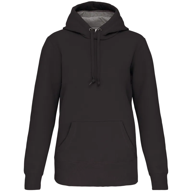 Sweater met capuchon in Dark Grey
