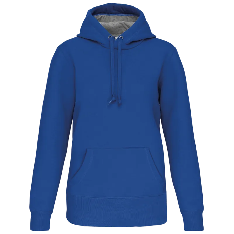Sweater met capuchon in Light Royal Blue