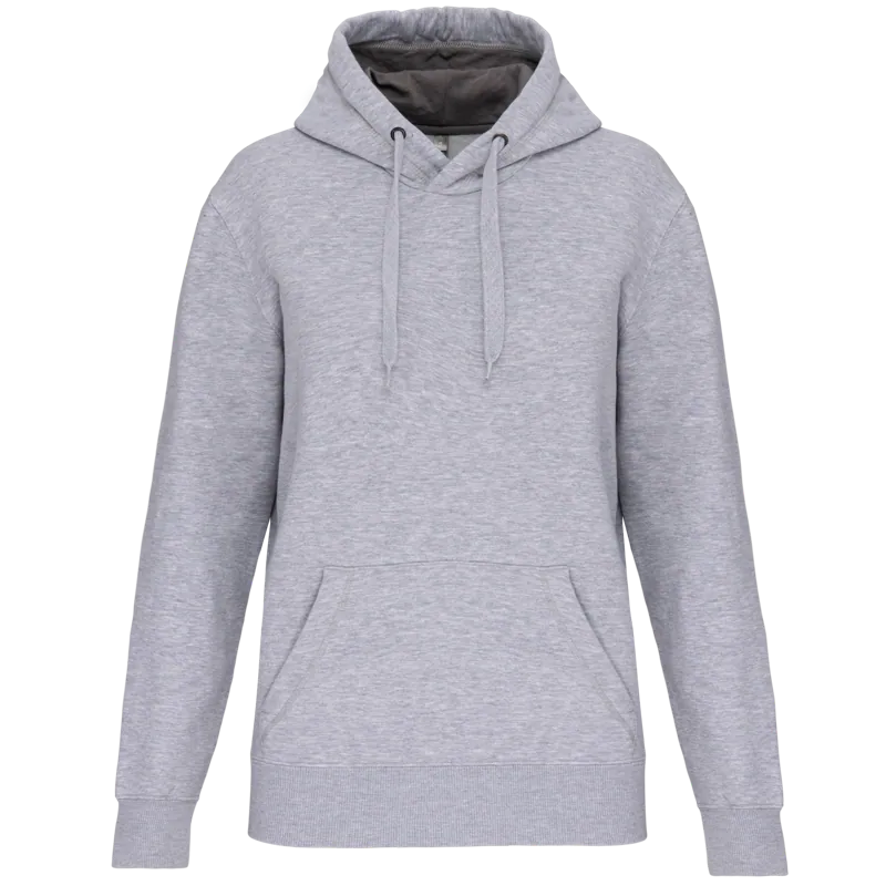Sweater met capuchon in Oxford Grey