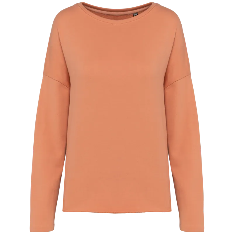 Damessweater “Loose fit” in Peach