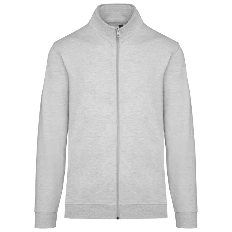 Sweatvest in Oxford Grey
