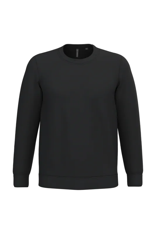 Sweater ronde hals in Black