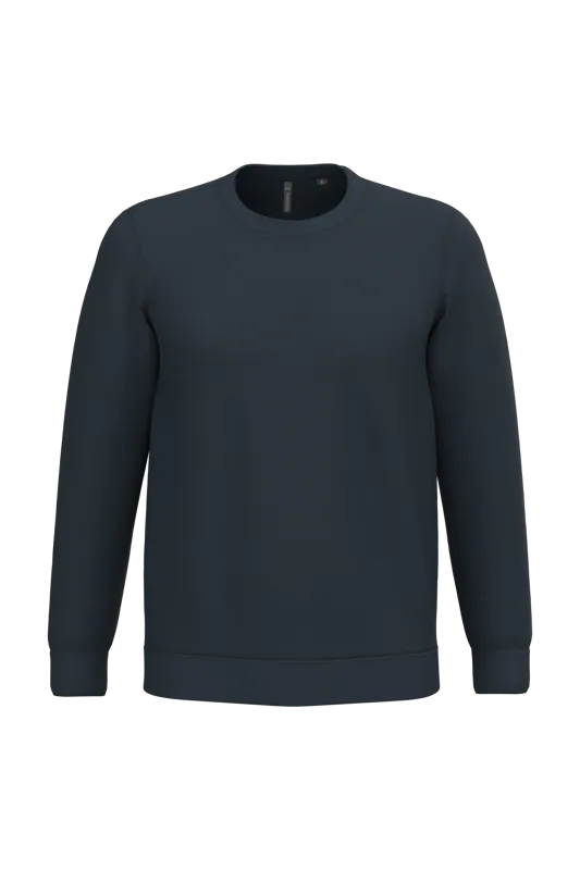 Sweater ronde hals in Navy