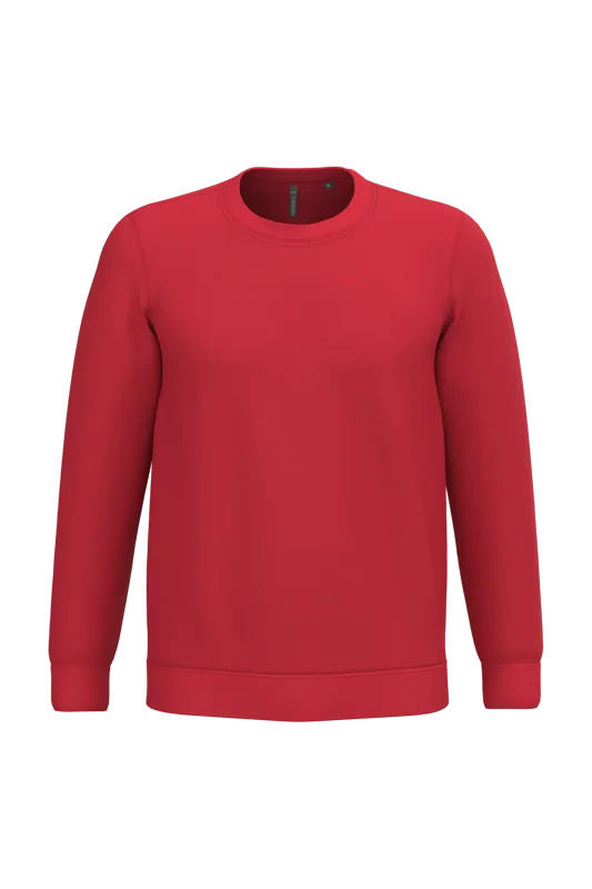 Sweater ronde hals in Red