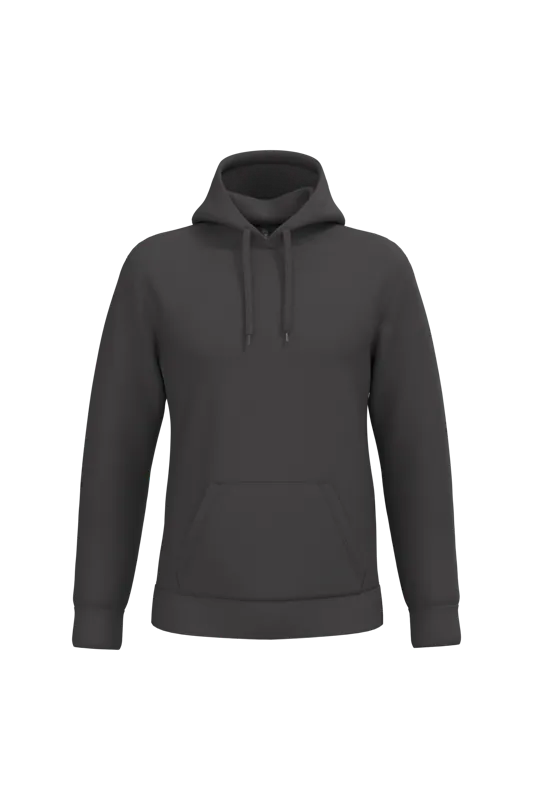 Herensweater met capuchon in Dark Grey